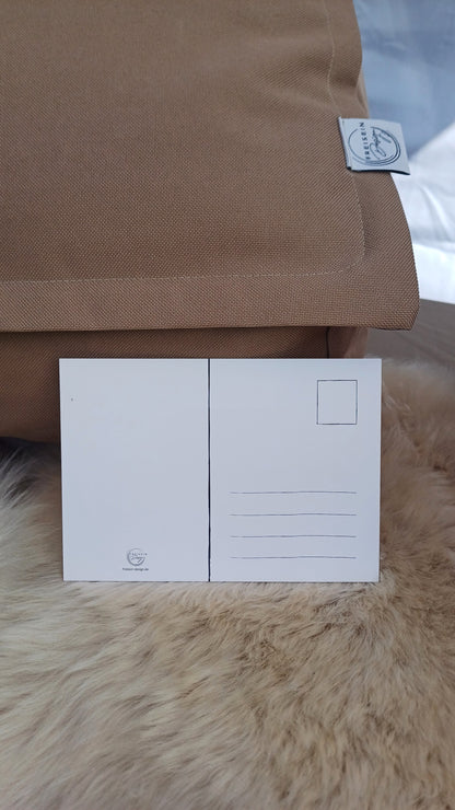 Postkarte „Camping“ – kleine Grüße für unterwegs