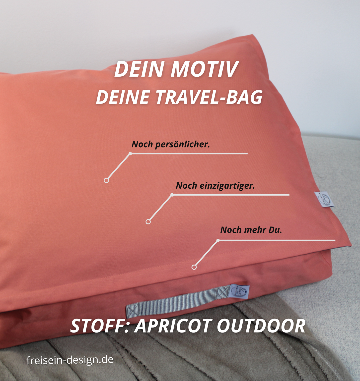 Deine Travel-Bag – mit deinem Wunschmotiv individuell gestaltet