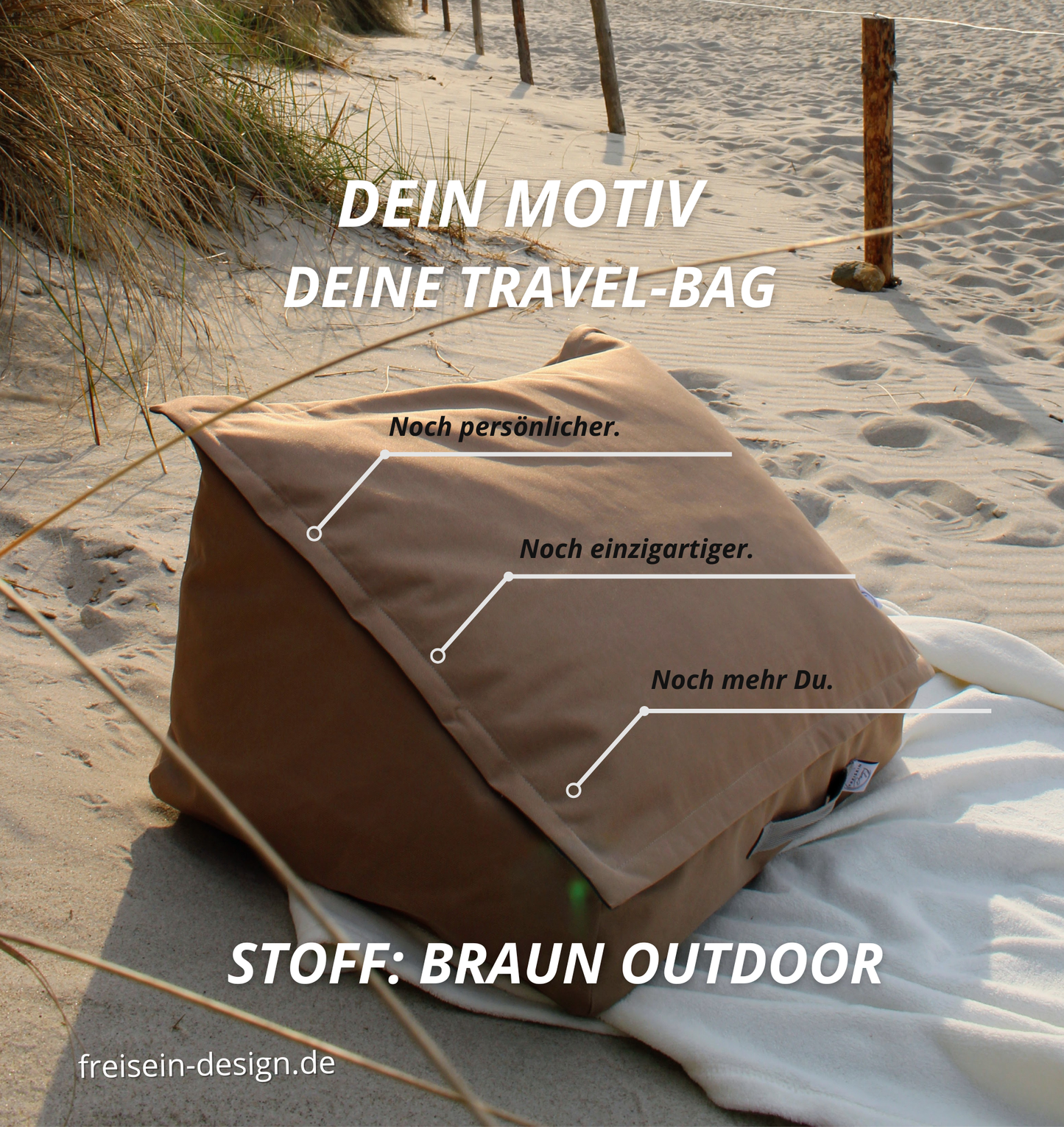 Deine Travel-Bag – mit deinem Wunschmotiv individuell gestaltet