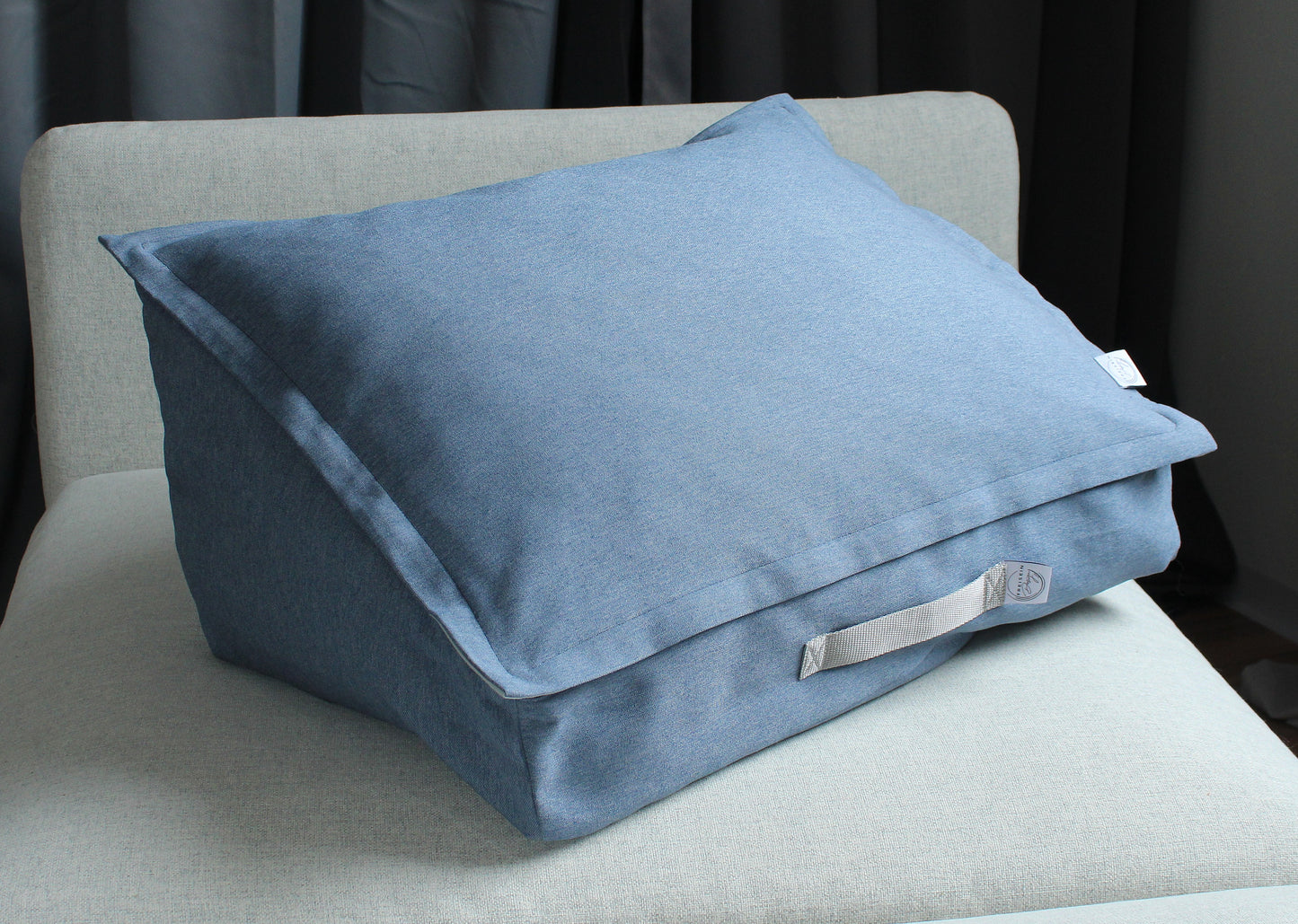 Travel-Bag unbedruckt – Indoor Hellblau meliert