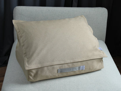Travel-Bag unbedruckt – Indoor Hellbraun meliert