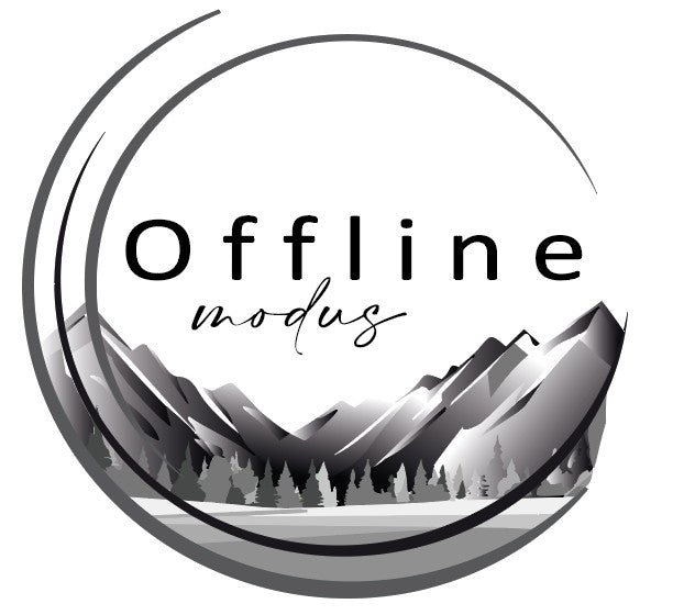 Travel-Bag „Offline Modus Black & Grey“ – Zeit nur für dich