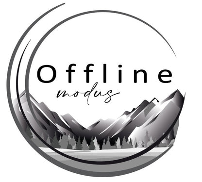 Travel-Bag „Offline Modus Black & Grey“ – Zeit nur für dich