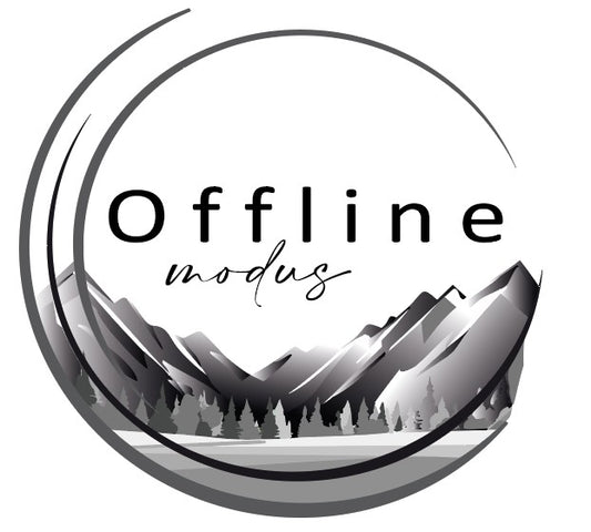 Travel-Bag „Offline Modus Black & Grey“ – Zeit nur für dich