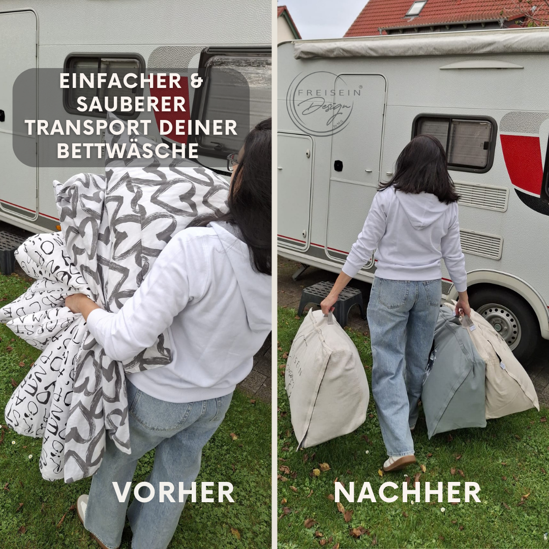 Travel-Bag unbedruckt – Indoor Beige