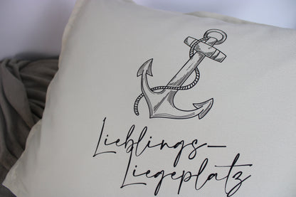 Travel-Bag „Lieblingsliegeplatz mit Anker“ – entspannt ankommen