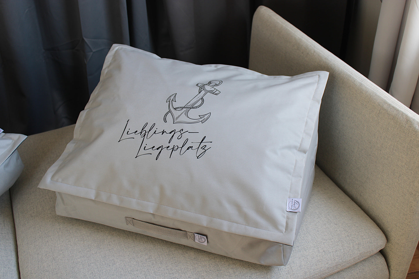 Travel-Bag „Lieblingsliegeplatz mit Anker“ – entspannt ankommen