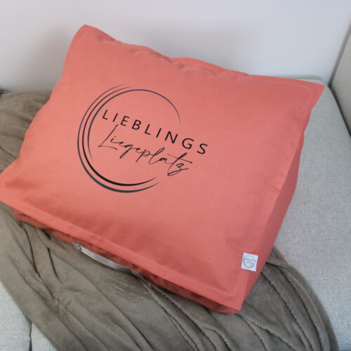 TRAVEL BAG Outdoor "Lieblingsliegeplatz" Apricot