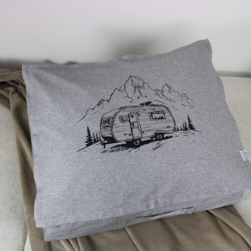 TRAVEL BAG Indoor "Wohnwagen" Nr. 33 Grau meliert