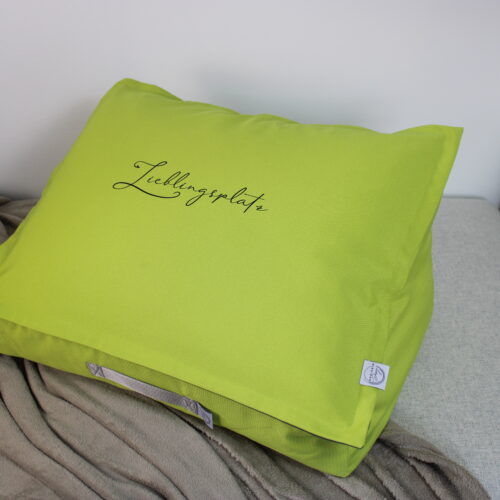 TRAVEL BAG Indoor Schriftzug Lieblingsplatz
